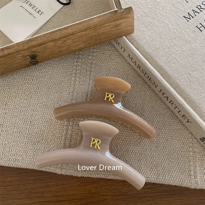 Golden Letter Hairpin for Women Fashion Clip — feature 14
