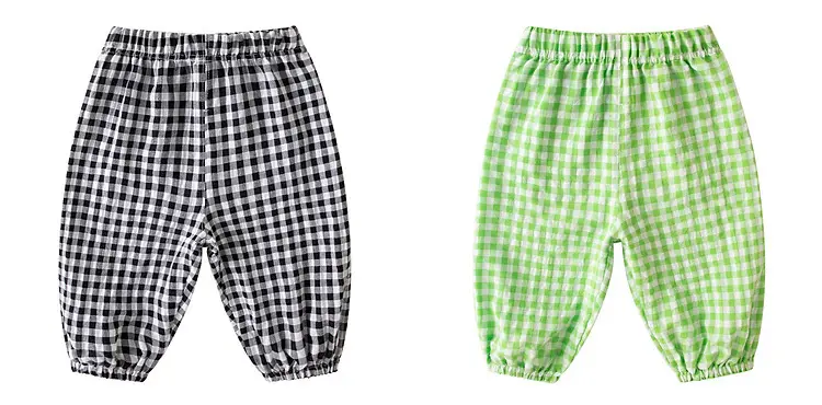 Baby Checkered Shorts for Boys Girls Summer Wear — feature 20
