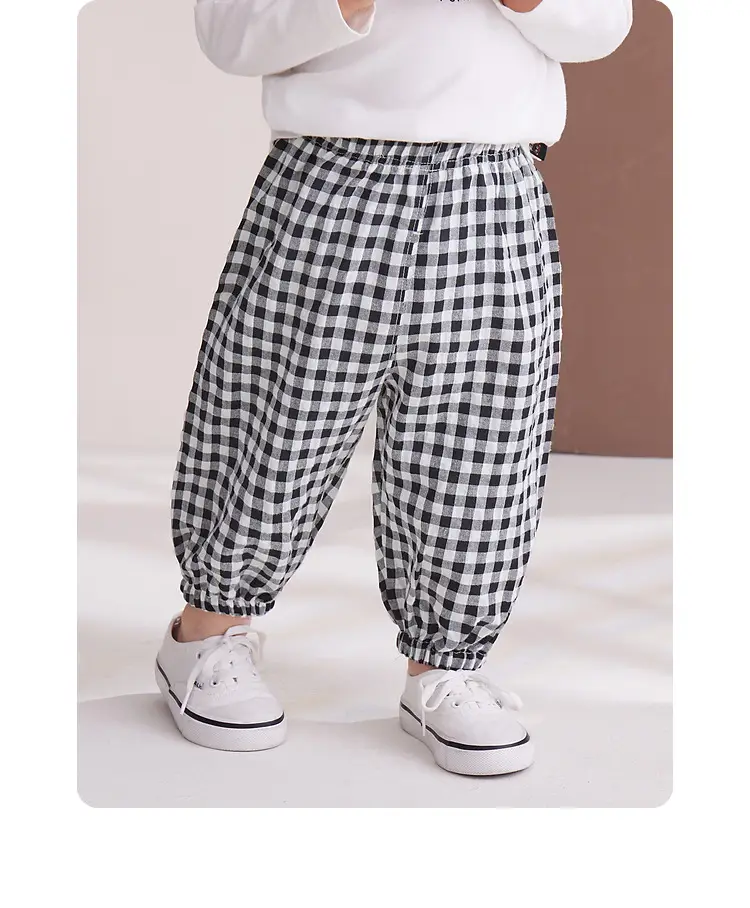 Baby Checkered Shorts for Boys Girls Summer Wear — feature 27