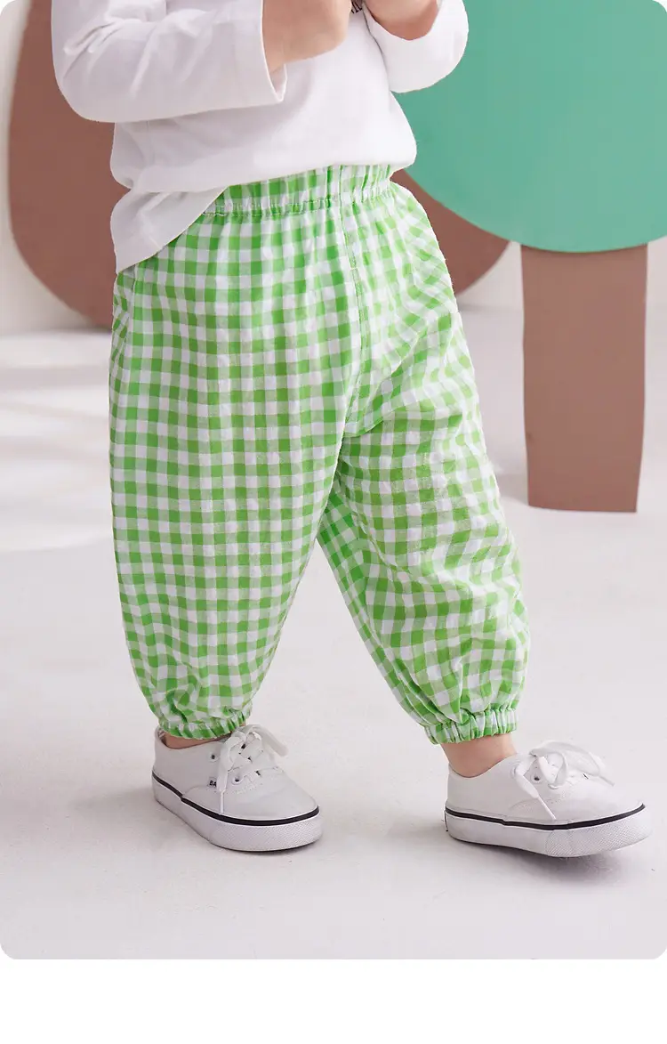 Baby Checkered Shorts for Boys Girls Summer Wear — feature 32