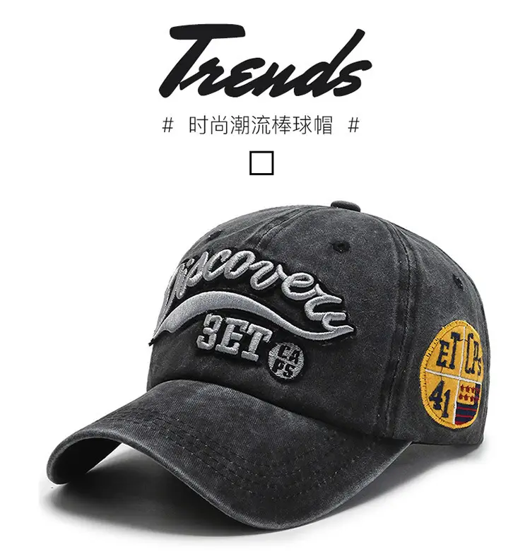 Men's Discovery 3ET Grey Baseball Cap — feature 1