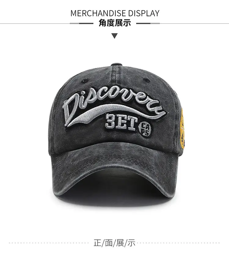 Men's Discovery 3ET Grey Baseball Cap — feature 5