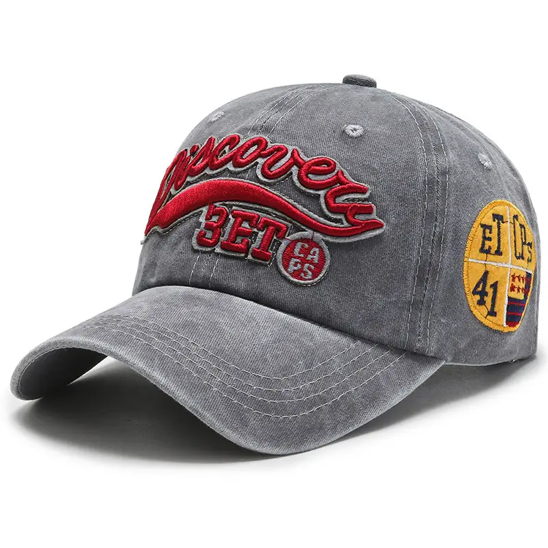 Men's Discovery 3ET Grey Baseball Cap