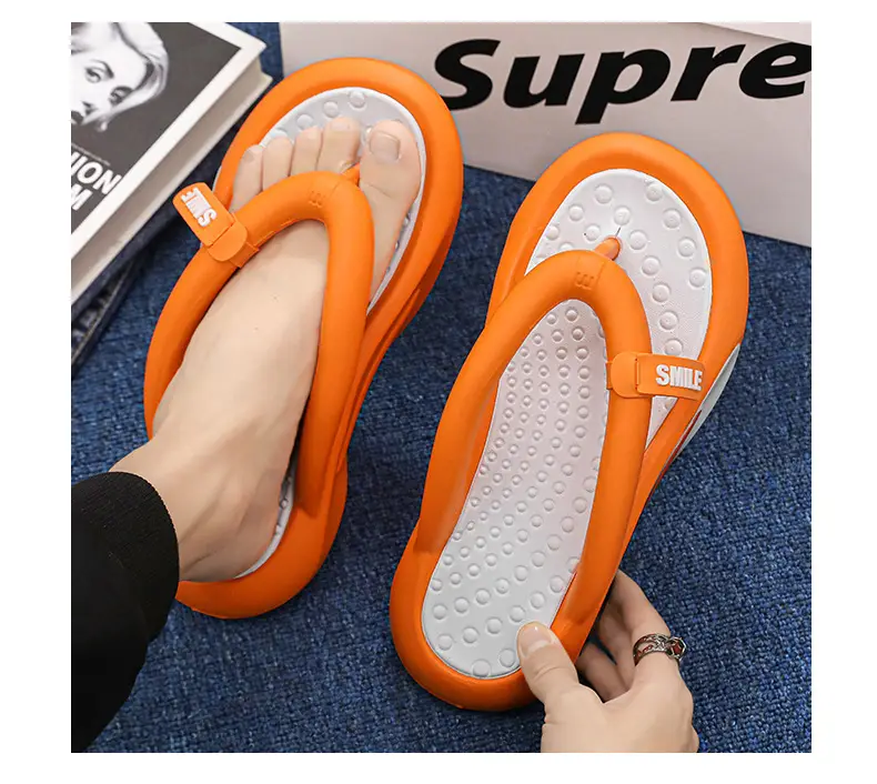 Foreign Trade Large Size Flip-Flops Men's Summer Shoes Sandals Couple's Non-Slip Beach Slippers Sports Flip-Flops — feature 11