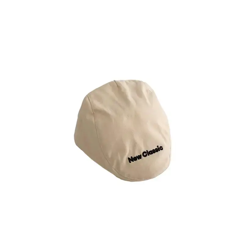 Black Korean Style Peaked Cap for Kids Girls - Image 8