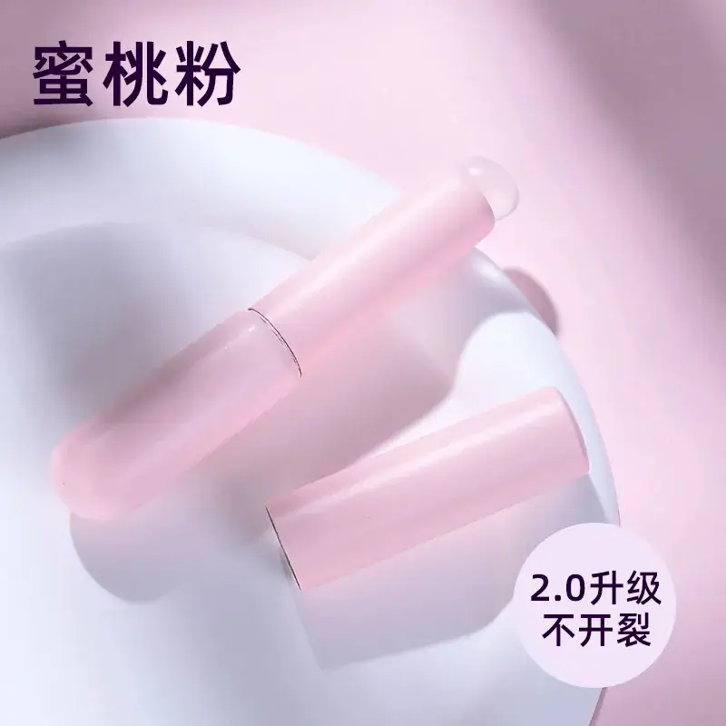 Upgraded Q Soft Silicone Lip Brush Concealer Portable Round Head Mini Lipstick Lip Glaze Brush Without Brush Marks - Image 2