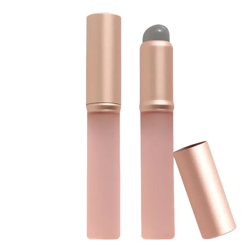 Upgraded Q Soft Silicone Lip Brush Concealer Portable Round Head Mini Lipstick Lip Glaze Brush Without Brush Marks - Image 4