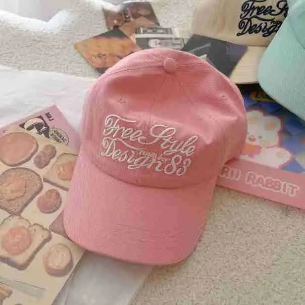 Mint Green Japanese Style Baseball Cap for Women — feature 18