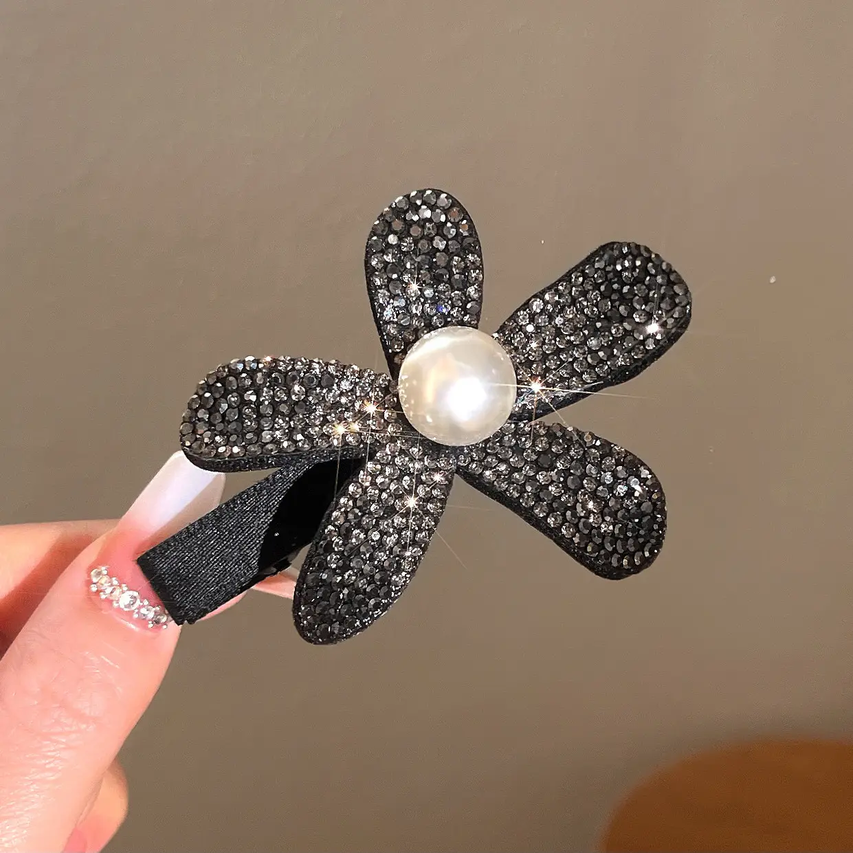 Satin French Bow Hair Clip for Women — feature 39
