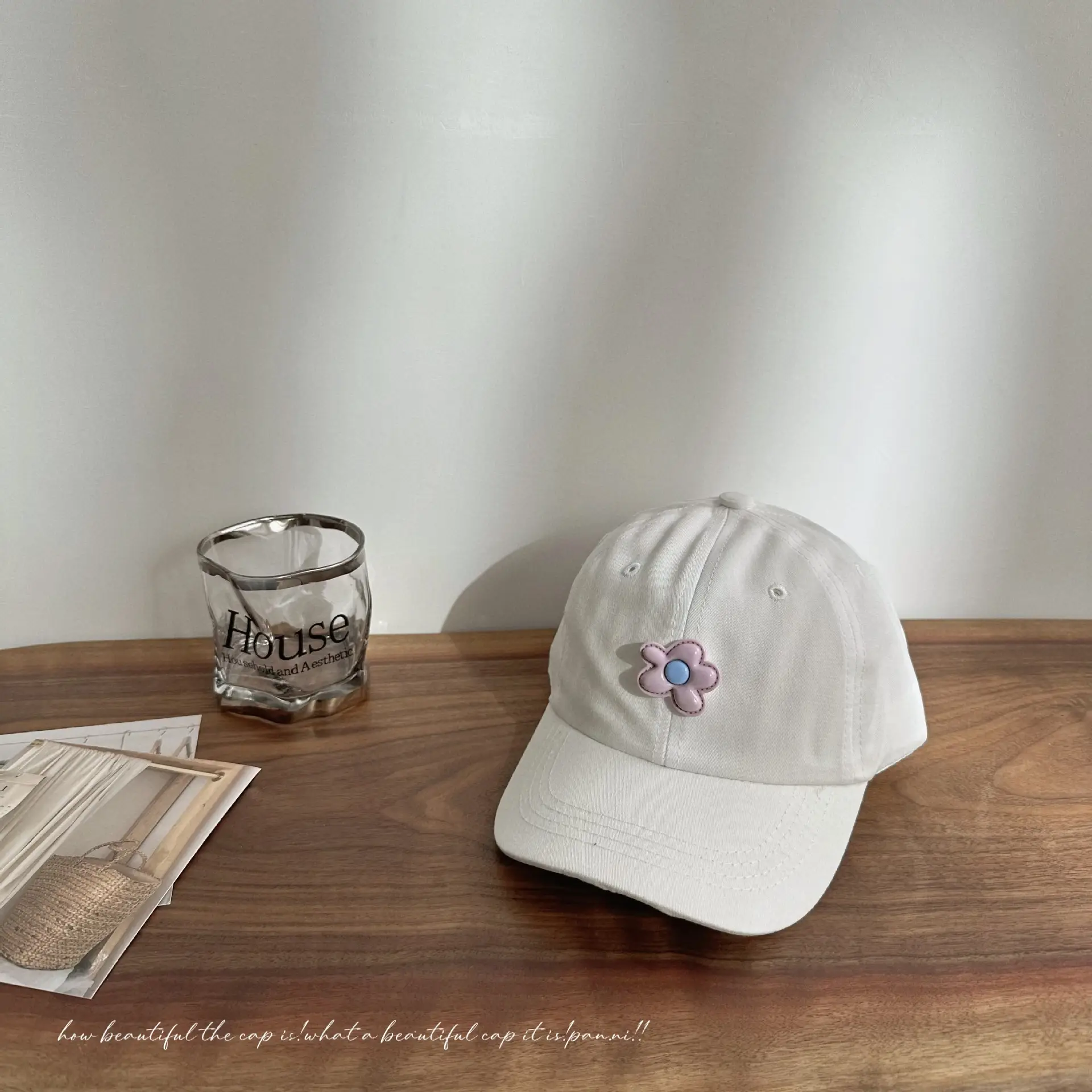 Sweet Flower Baseball Caps for Girls Spring Color — feature 26