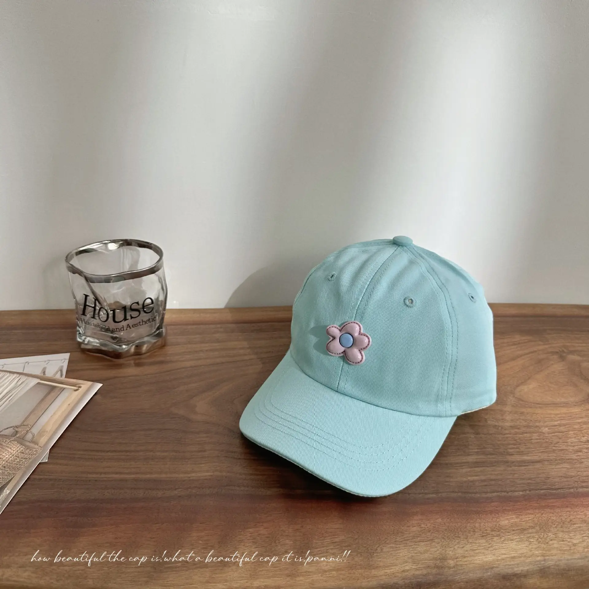 Sweet Flower Baseball Caps for Girls Spring Color — feature 27