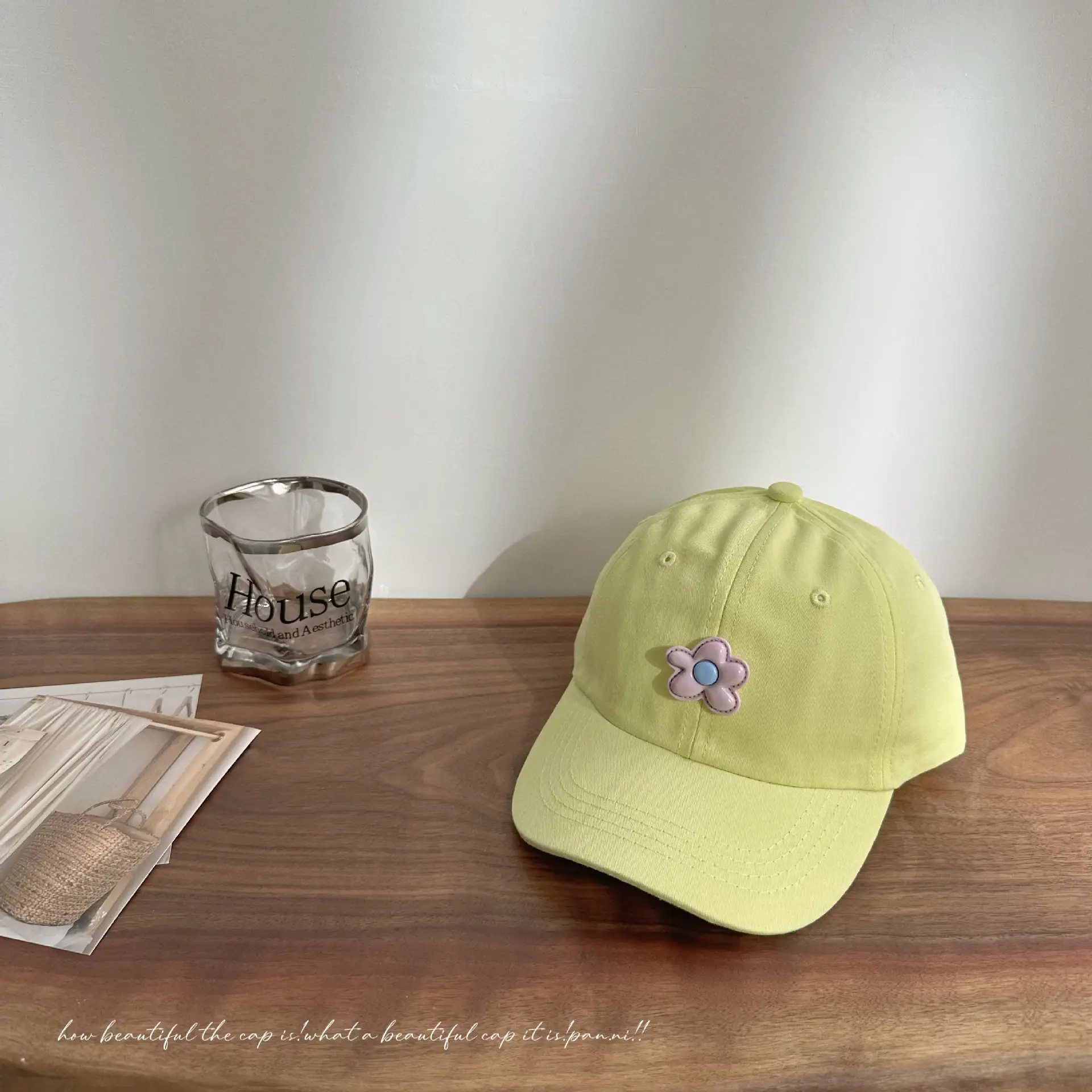 Sweet Flower Baseball Caps for Girls Spring Color — feature 31