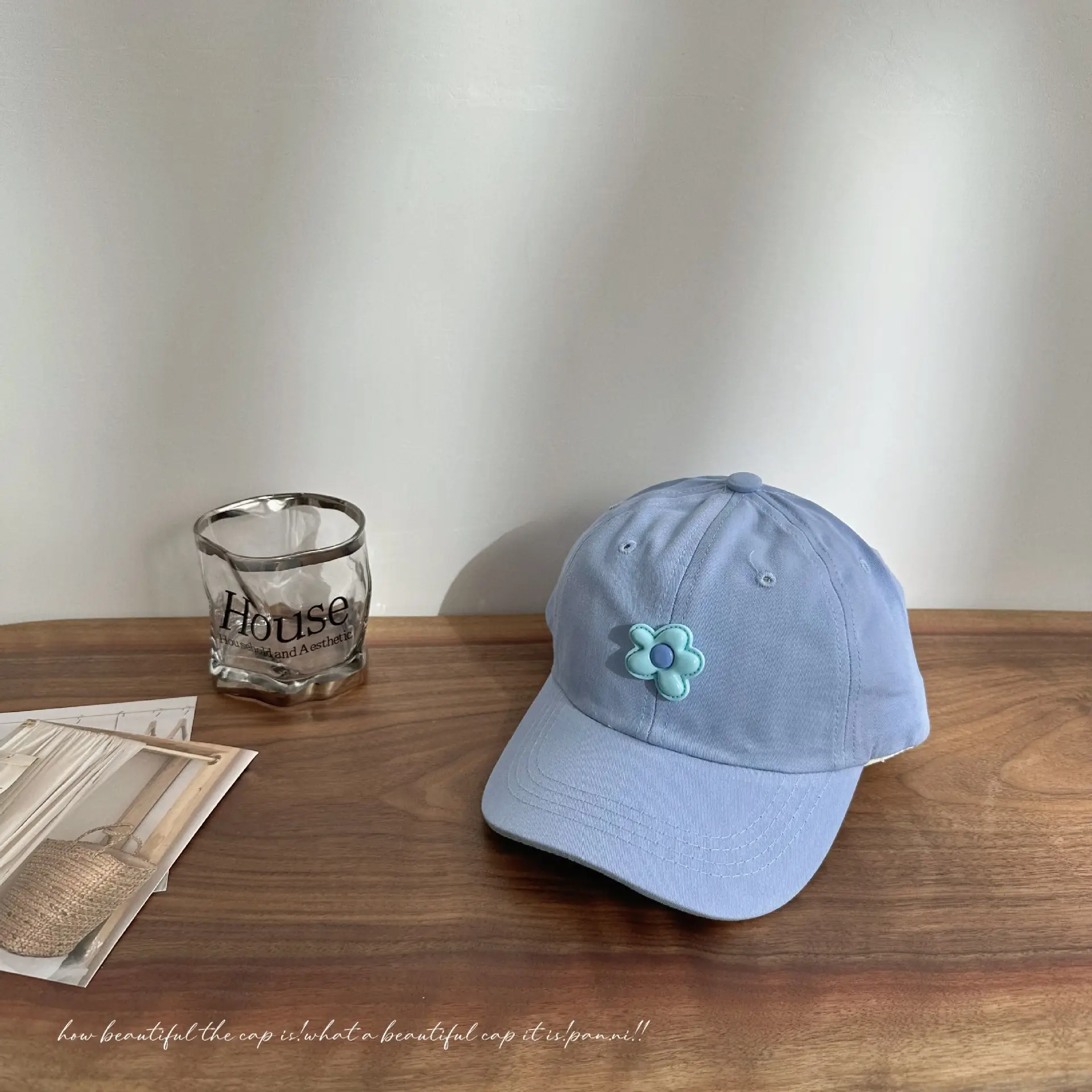 Sweet Flower Baseball Caps for Girls Spring Color — feature 32