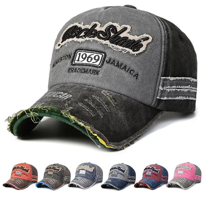 Men's 1969 Jim Barry Washed Letter Cap - Image 5