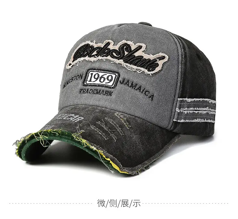 Men's 1969 Jim Barry Washed Letter Cap — feature 6