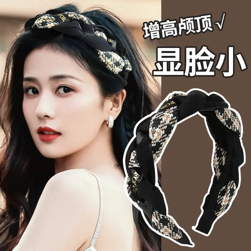 Women's 2025 Pearl Headband with Silk Ribbon - Image 10
