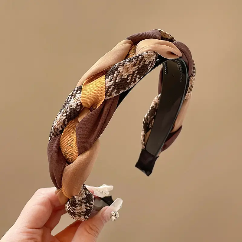 Women's 2025 Pearl Headband with Silk Ribbon - Image 11