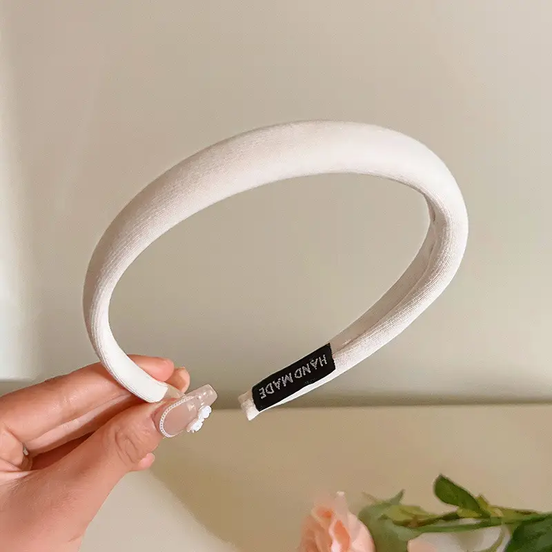 Women's 2025 Pearl Headband with Silk Ribbon - Image 19