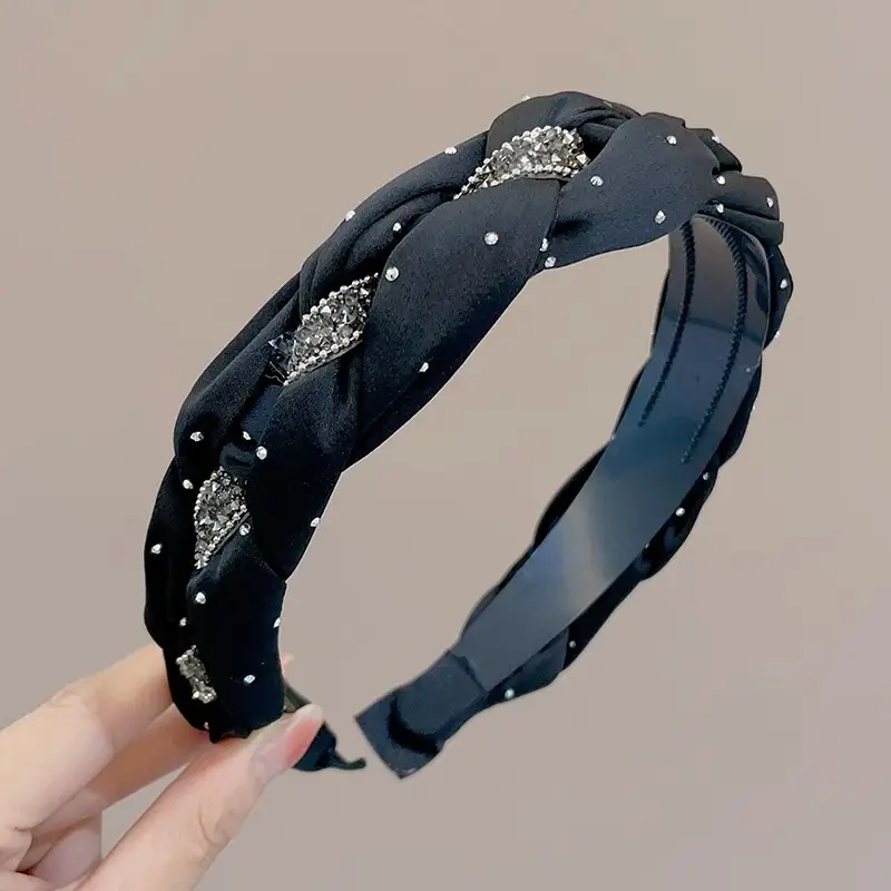 Women's 2025 Pearl Headband with Silk Ribbon - Image 35