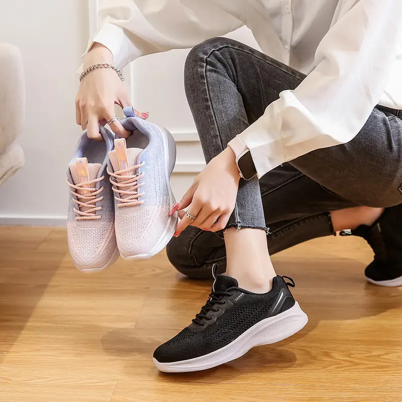 2025 Spring and Summer New Versatile Women's Shoes, Lightweight, Comfortable, Soft-Soled, Soft-Surface Sports and Casual Shoes, Mesh Breathable Running Shoes - Image 7