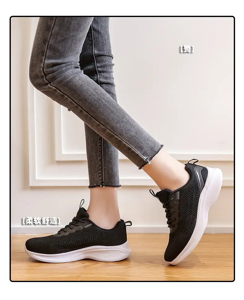 2025 Spring and Summer New Versatile Women's Shoes, Lightweight, Comfortable, Soft-Soled, Soft-Surface Sports and Casual Shoes, Mesh Breathable Running Shoes — feature 19