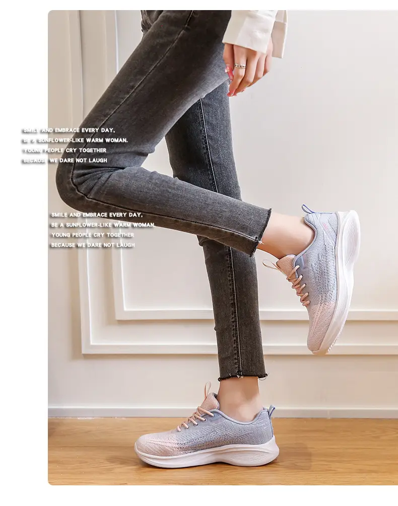 2025 Spring and Summer New Versatile Women's Shoes, Lightweight, Comfortable, Soft-Soled, Soft-Surface Sports and Casual Shoes, Mesh Breathable Running Shoes — feature 21