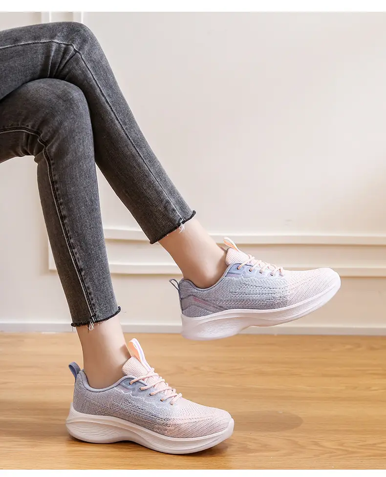2025 Spring and Summer New Versatile Women's Shoes, Lightweight, Comfortable, Soft-Soled, Soft-Surface Sports and Casual Shoes, Mesh Breathable Running Shoes — feature 23