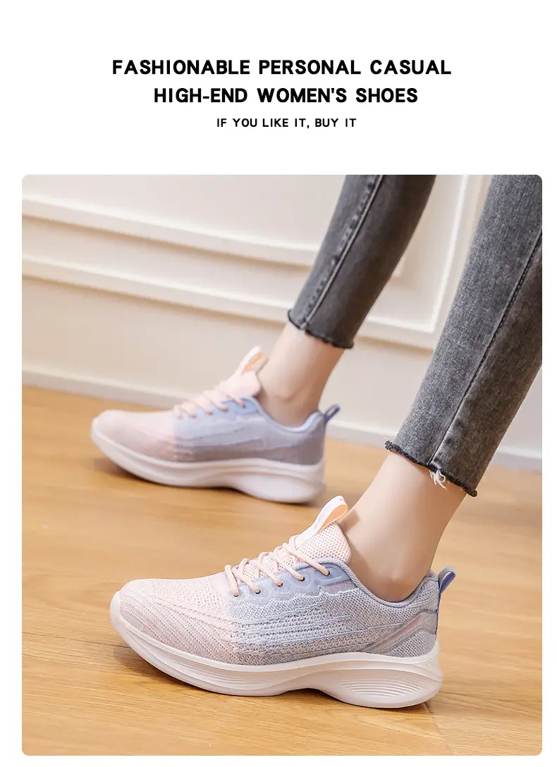 2025 Spring and Summer New Versatile Women's Shoes, Lightweight, Comfortable, Soft-Soled, Soft-Surface Sports and Casual Shoes, Mesh Breathable Running Shoes — feature 25