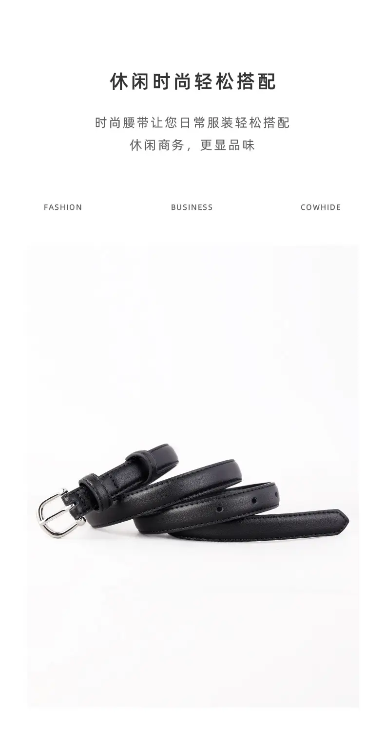 Women Genuine Leather Belt 100cm 2025 New Style — feature 27