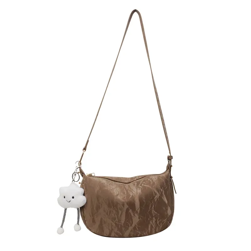 2025 Silver Metallic Shoulder Bag for Women - Image 11