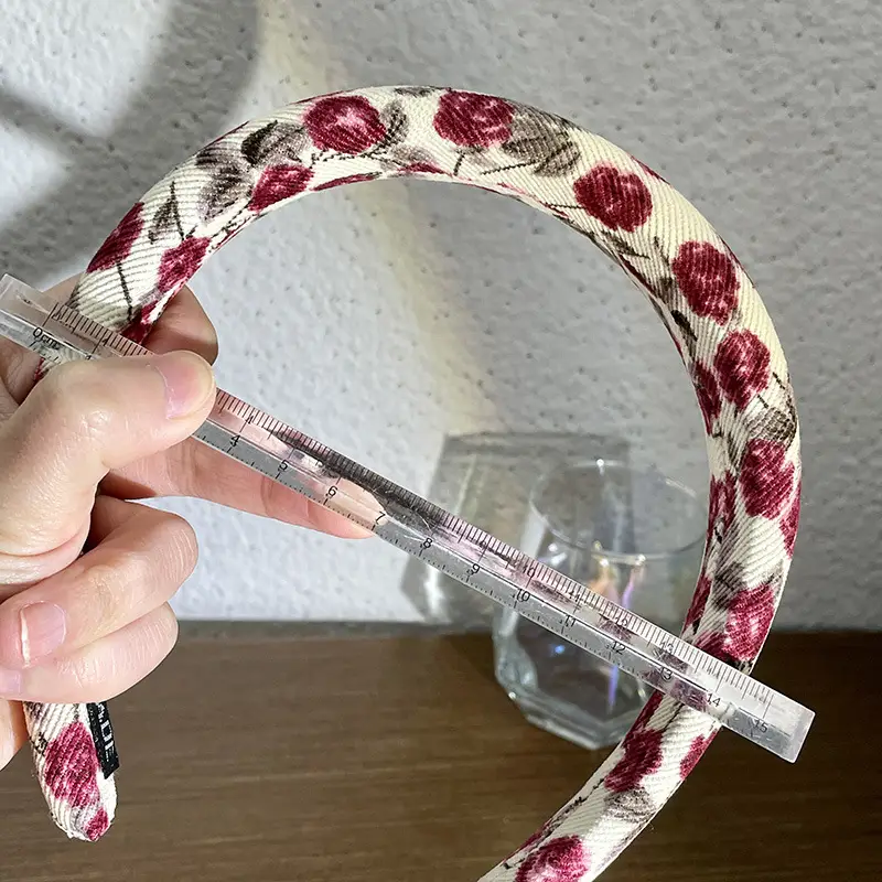 French Style Retro Floral Hair Band Women's 2024 New — feature 1