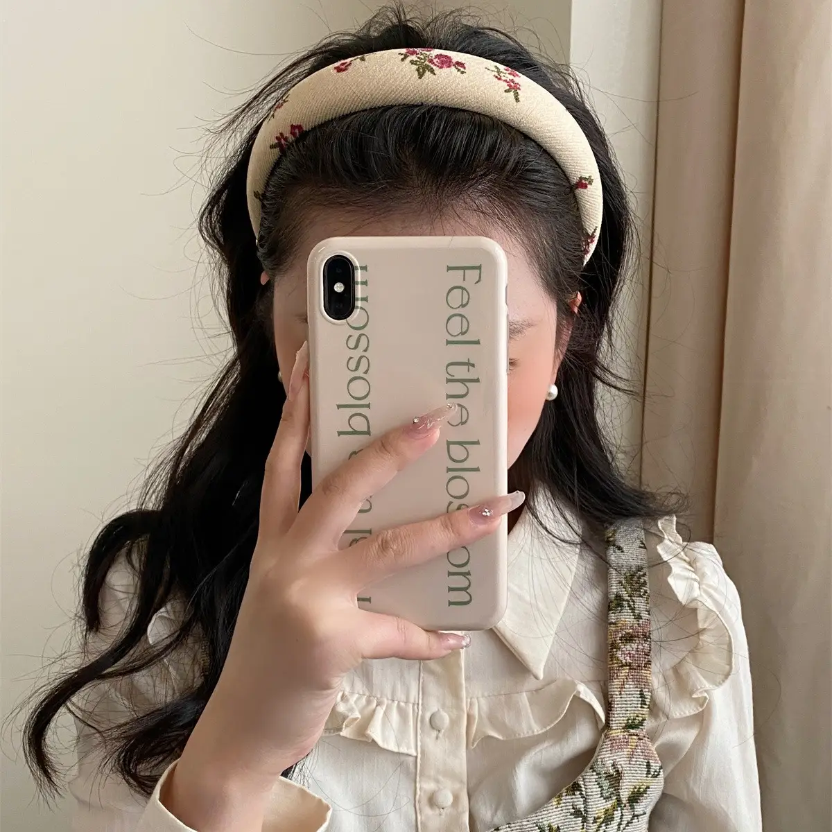 French Style Floral Hair Band for Women 2024 - Image 6