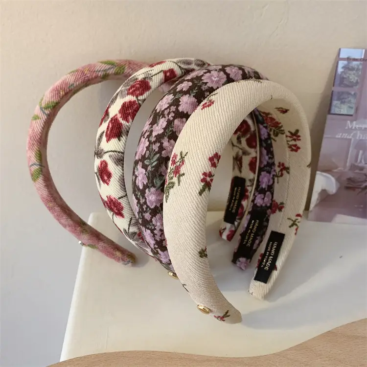 French Style Floral Hair Band for Women 2024 — feature 1