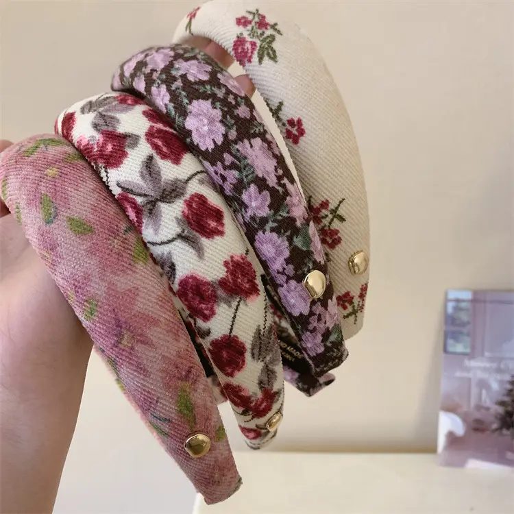 French Style Floral Hair Band for Women 2024 — feature 2