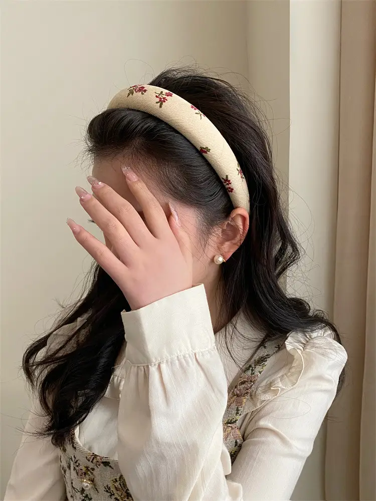 French Style Floral Hair Band for Women 2024 — feature 6