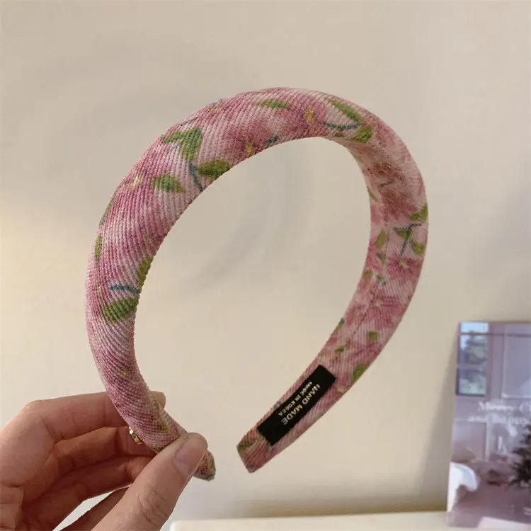 French Style Floral Hair Band for Women 2024 - Image 4