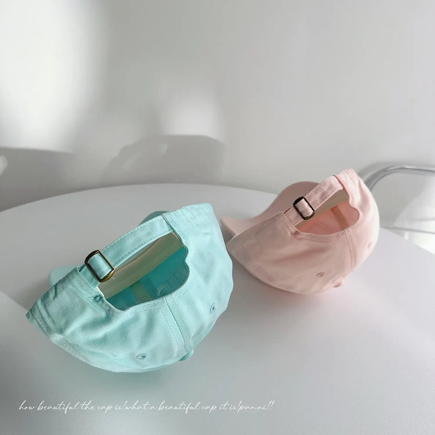 Dopamine Color Letter Big Ear Cap for Boys Girls - Image 8