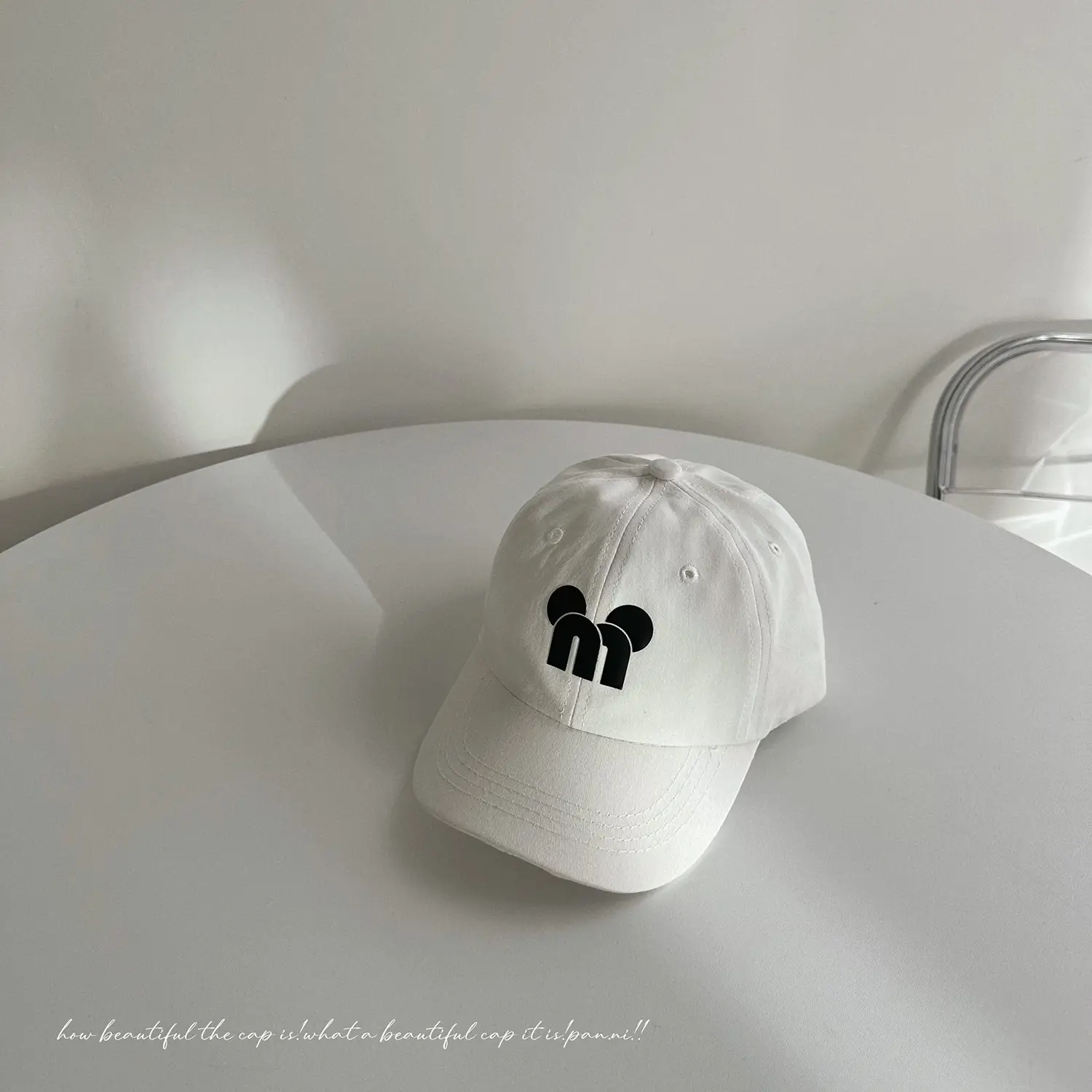 Dopamine Color Letter Big Ear Cap for Boys Girls — feature 26