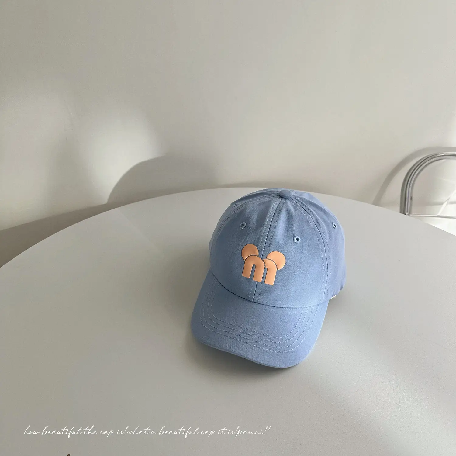 Dopamine Color Letter Big Ear Cap for Boys Girls — feature 27
