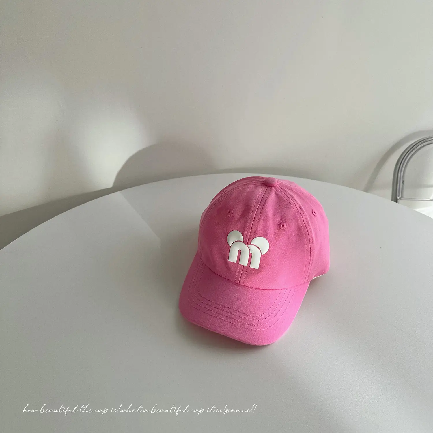 Dopamine Color Letter Big Ear Cap for Boys Girls — feature 33
