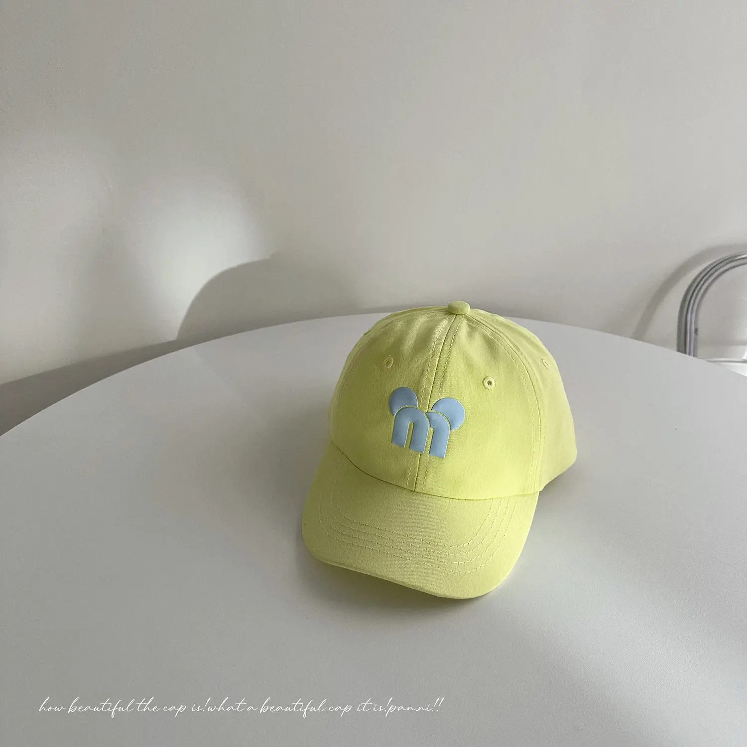 Dopamine Color Letter Big Ear Cap for Boys Girls — feature 34