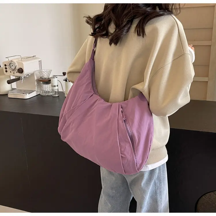 Purple Nylon Crossbody Bag for Women — feature 15