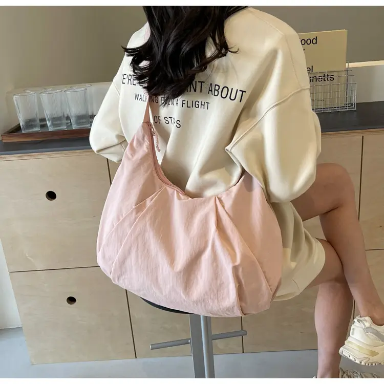 Purple Nylon Crossbody Bag for Women — feature 24