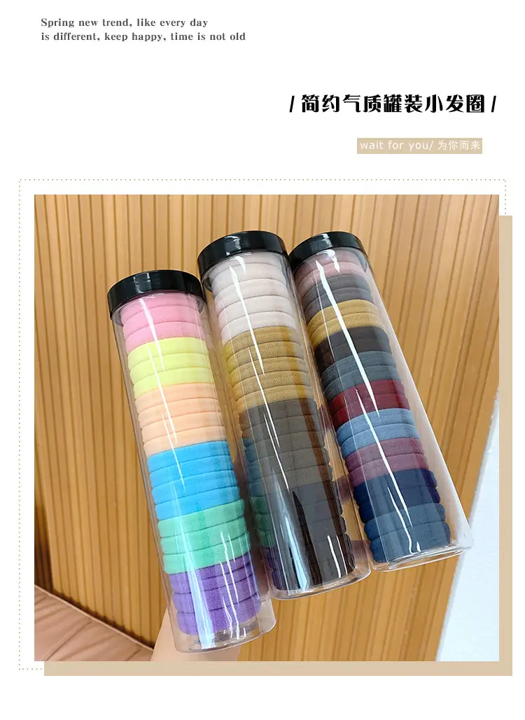 Women's Summer Hair Band Rubber Band Internet Celebrant Simple Hair Rope — feature 6