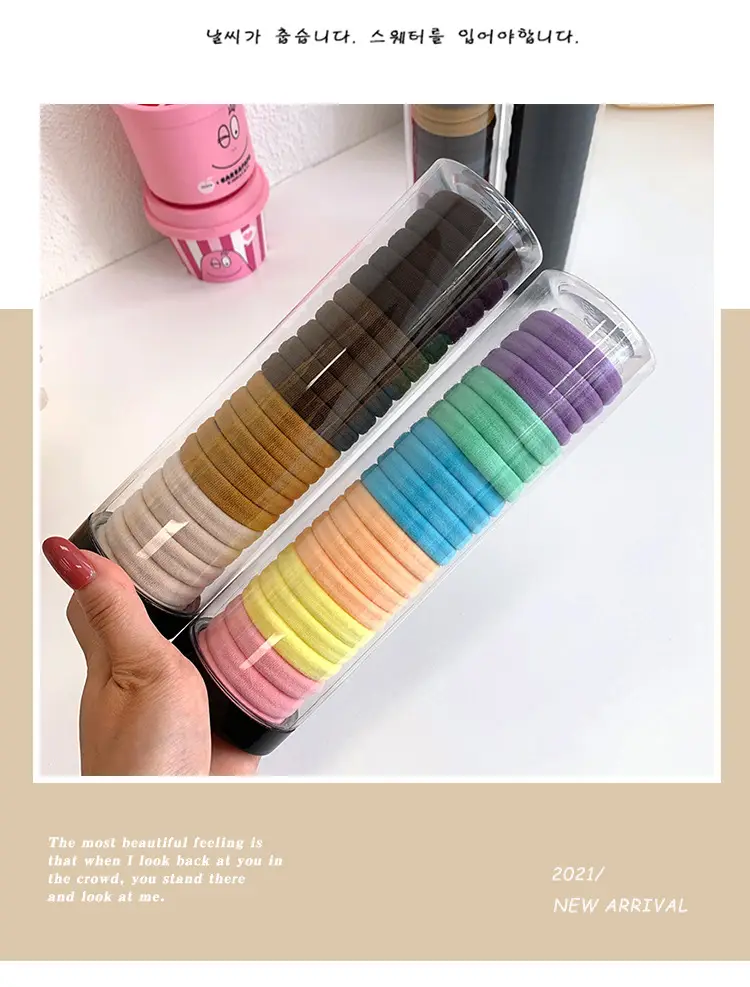 Women's Summer Hair Band Rubber Band Internet Celebrant Simple Hair Rope — feature 9