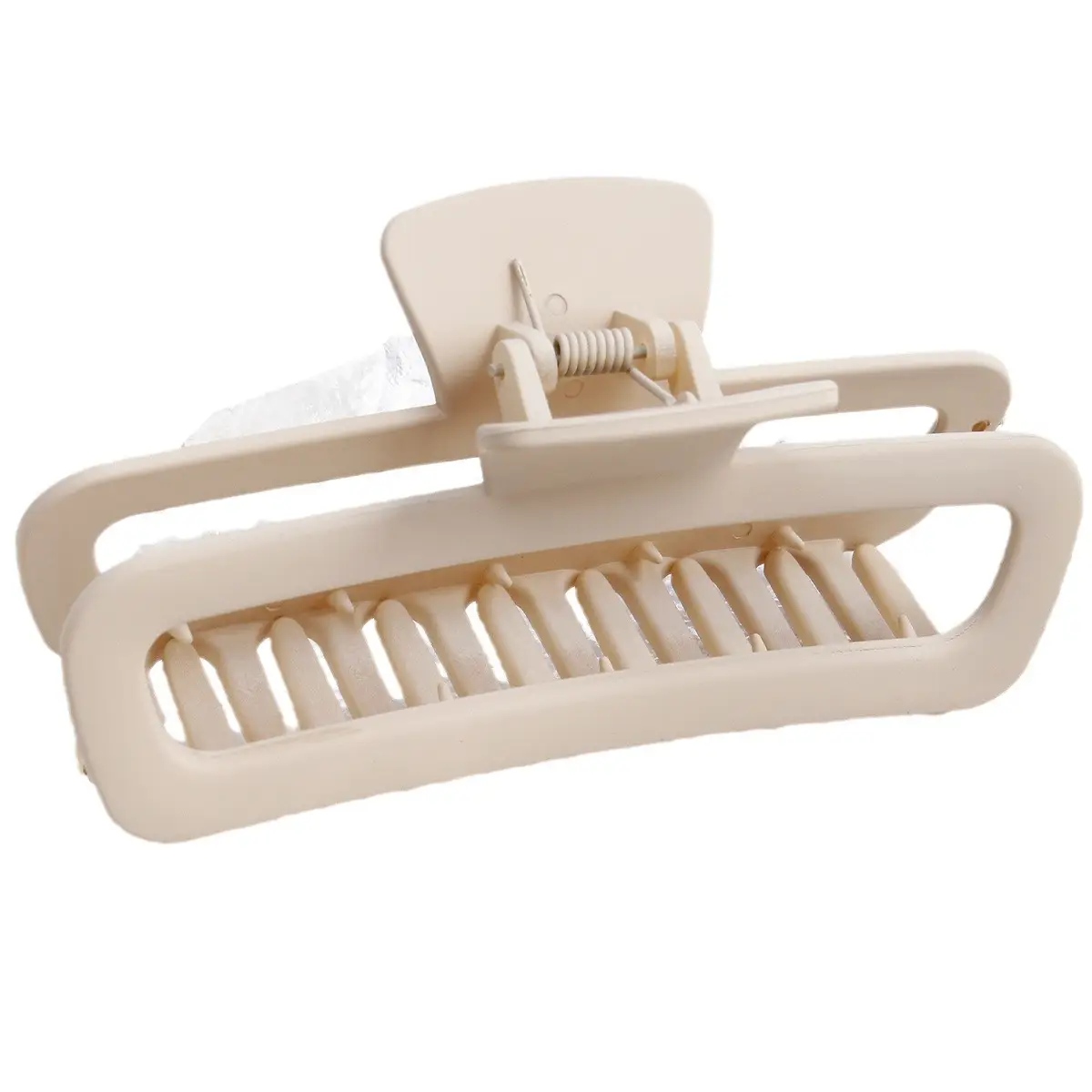 Brown Square Hair Clip for Women High Sense - Image 9