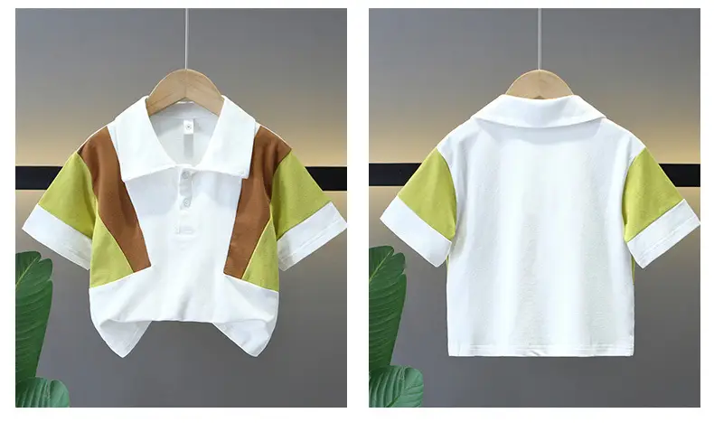 Boys Polo Shirt Short Sleeve Cotton Summer 2025 β feature 3