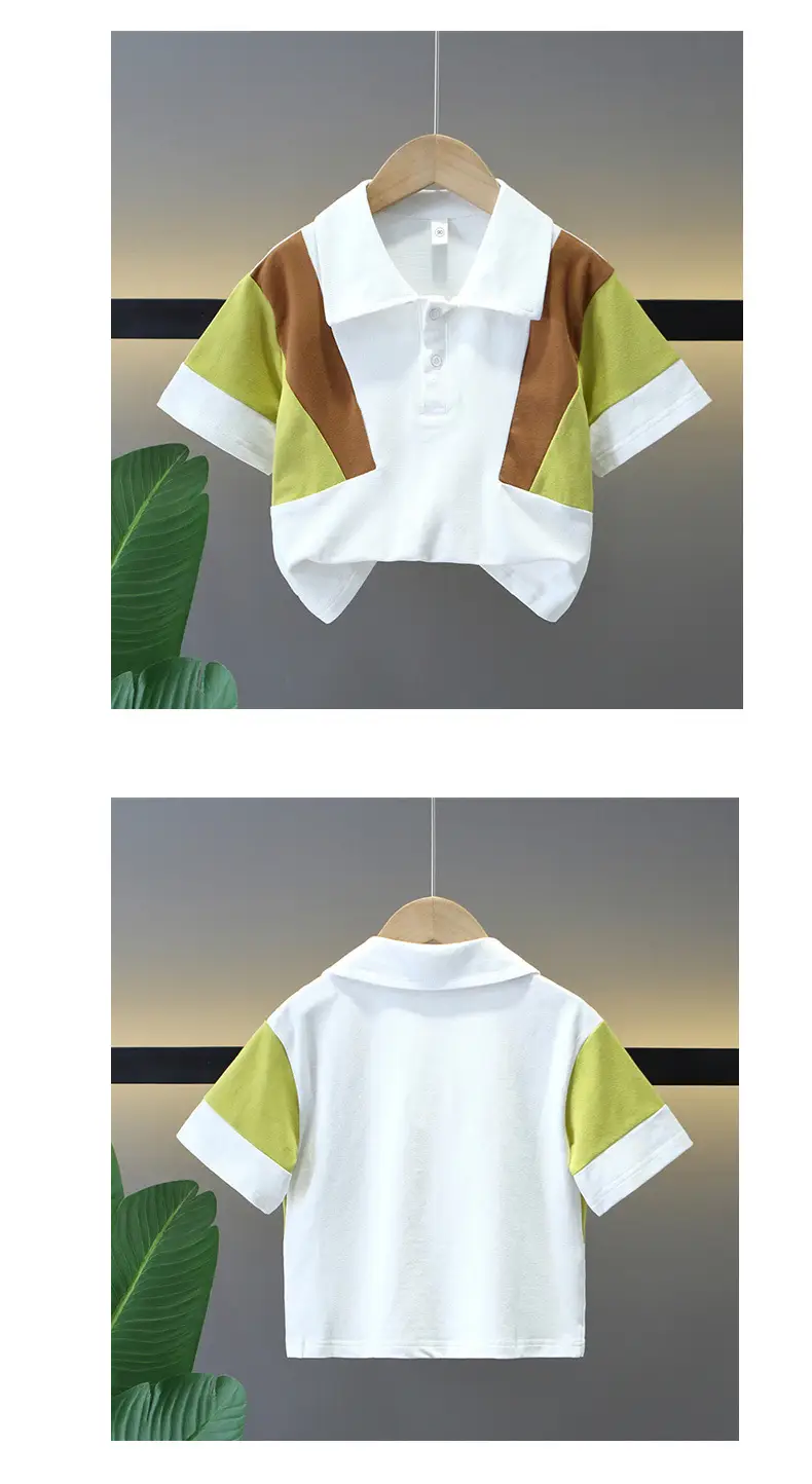 Boys Polo Shirt Short Sleeve Cotton Summer 2025 β feature 5