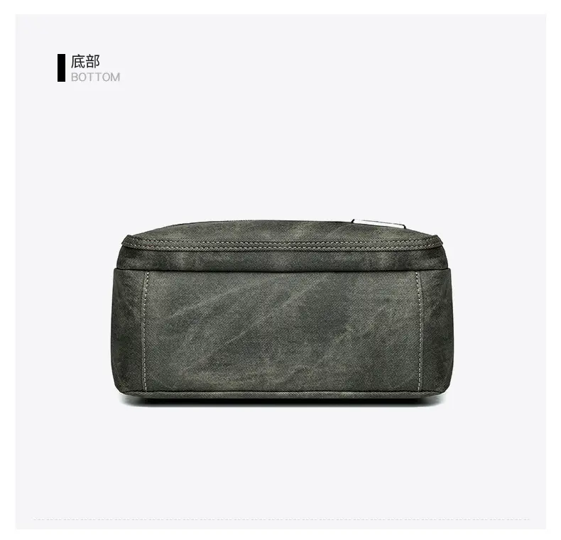 Retro Green Shoulder Bag for Women with 5 Pockets — feature 27