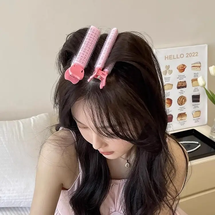 4 Pcs Professional Hair Tools Set Pink - Image 6